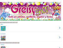 Tablet Screenshot of greisyshop.blogspot.com