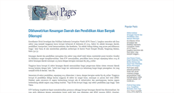 Desktop Screenshot of pocketpages.blogspot.com