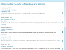 Tablet Screenshot of bloggingforresults.blogspot.com