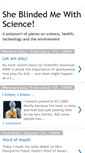 Mobile Screenshot of blindedscience.blogspot.com