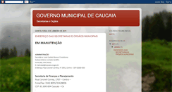 Desktop Screenshot of enderecossecretarias.blogspot.com