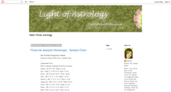 Desktop Screenshot of lightofastrology.blogspot.com