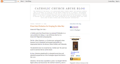 Desktop Screenshot of catholicabuse.blogspot.com