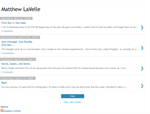 Tablet Screenshot of matthewlavelle.blogspot.com