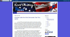 Desktop Screenshot of bricktownshipdemocrats.blogspot.com
