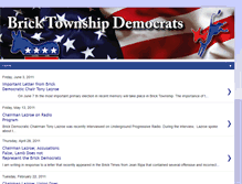 Tablet Screenshot of bricktownshipdemocrats.blogspot.com