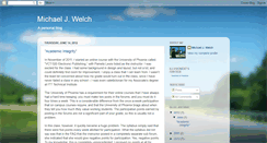 Desktop Screenshot of micjwelch.blogspot.com