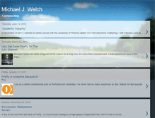 Tablet Screenshot of micjwelch.blogspot.com