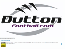 Tablet Screenshot of duttonfootball.blogspot.com