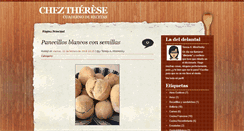 Desktop Screenshot of cheztherese.blogspot.com