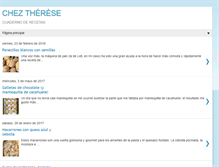 Tablet Screenshot of cheztherese.blogspot.com