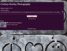 Tablet Screenshot of cortneyrowleyphotography.blogspot.com