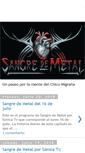 Mobile Screenshot of la-sangre-de-metal.blogspot.com