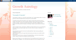 Desktop Screenshot of growthastrology.blogspot.com