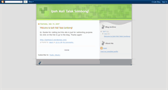 Desktop Screenshot of ipohmalitalaksombong.blogspot.com