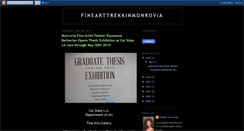 Desktop Screenshot of finearttrekkinmonrovia.blogspot.com