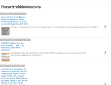Tablet Screenshot of finearttrekkinmonrovia.blogspot.com