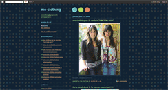 Desktop Screenshot of me-clothing.blogspot.com