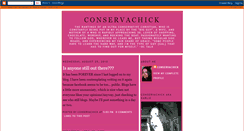 Desktop Screenshot of conservachick7.blogspot.com