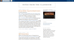 Desktop Screenshot of notesfromclassroom.blogspot.com