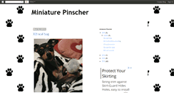 Desktop Screenshot of miniature-pinscher-dog.blogspot.com