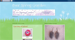 Desktop Screenshot of everspringgarden.blogspot.com