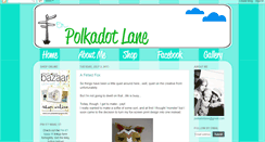 Desktop Screenshot of onpolkadotlane.blogspot.com