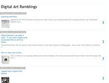 Tablet Screenshot of digitalartramblings.blogspot.com
