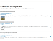 Tablet Screenshot of kostenlose-zeitungsartikel.blogspot.com