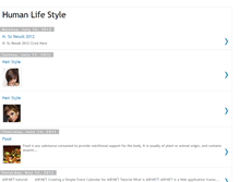 Tablet Screenshot of lifestylehuman.blogspot.com