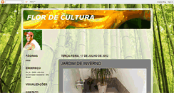 Desktop Screenshot of flordecultura.blogspot.com
