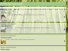 Tablet Screenshot of flordecultura.blogspot.com