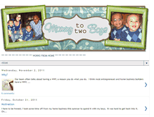 Tablet Screenshot of mommytotwoboysworksfromhome.blogspot.com