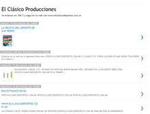 Tablet Screenshot of elclasicodeportes.blogspot.com