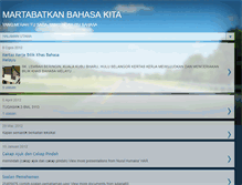 Tablet Screenshot of martabatkanbahasakita.blogspot.com