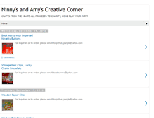 Tablet Screenshot of ninnyscreativecorner.blogspot.com