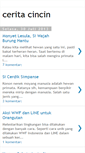 Mobile Screenshot of ceritacincin.blogspot.com