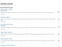 Tablet Screenshot of ceritacincin.blogspot.com