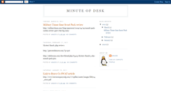 Desktop Screenshot of minuteofdesk.blogspot.com