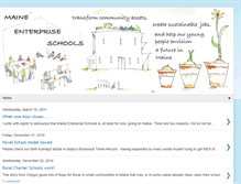 Tablet Screenshot of maineenterpriseschools.blogspot.com