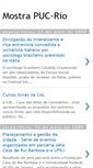Mobile Screenshot of mostrapucrio.blogspot.com