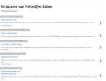 Tablet Screenshot of ministerievanfeitelijkezaken.blogspot.com