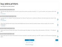 Tablet Screenshot of buy-zebra-printers.blogspot.com