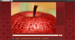 Desktop Screenshot of kashifhealthtips.blogspot.com