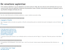 Tablet Screenshot of devenationesapientiae.blogspot.com