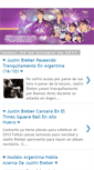 Mobile Screenshot of justinbieberdeluxe.blogspot.com