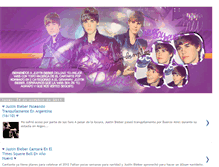 Tablet Screenshot of justinbieberdeluxe.blogspot.com