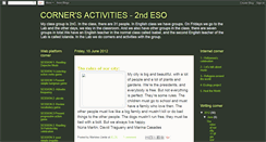 Desktop Screenshot of cornersactivities.blogspot.com