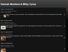 Tablet Screenshot of hannah-montana-mc.blogspot.com