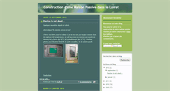 Desktop Screenshot of maisonpassive45.blogspot.com